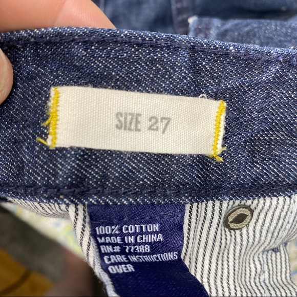 Madewell High-Rise Mid-Length Cut Off Shorts - Picture 8 of 12